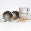 Load image into Gallery viewer, Durable Stacking Teacups Set of 4 - Color Folk Farm with Speckled Finish
