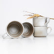 Load image into Gallery viewer, Durable Stacking Teacups Set of 4 - Color Folk Farm with Speckled Finish
