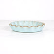 Load image into Gallery viewer, Stoneware Quiche Dish- Araucana Blue
