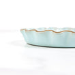 Load image into Gallery viewer, Stoneware Quiche Dish- Araucana Blue
