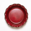 Load image into Gallery viewer, Fluted-Pie Dish-Deep-Garnet
