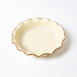 Load image into Gallery viewer, Fluted-Pie Dish-Deep-Egg Nog
