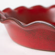 Load image into Gallery viewer, Fluted-Pie Dish-Deep-Garnet
